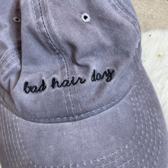 Bad hair day embroidered dad hat - Picture 2 of 3